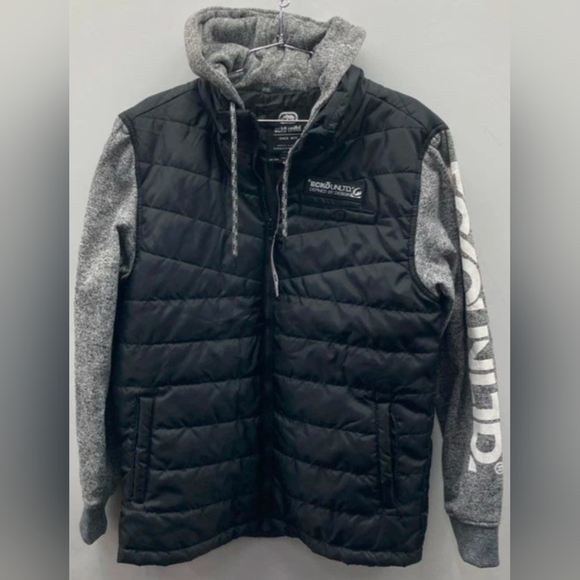 Ecko Unltd Men's Black Hybrid Jacket Size S NWT MSRP $88 - Picture 1 of 6